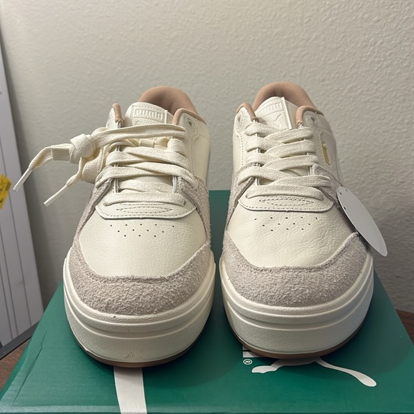 NWT Puma Men's CA Pro Lux PRM Casual Shoes - Beige - 39013302 - Picture 5 of 12